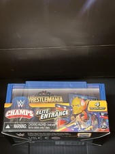 WWE Champs Elite Entrance WrestleMania Cody Rhodes Bus Set Brand New Sealed Blue picture