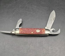 Vintage Camillus Official Knife Boy Scouts of America Stainless Steel Knife picture