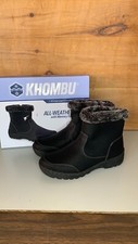 NEW Women's Khombu Addison All Seasons Memory Foam Boot Black Pick Size picture