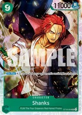 Shanks (Reprint) [PRB02 - ST16-004] Super Rare NM English One Piece picture