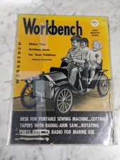 WORKBENCH VINTAGE 1962 MAGAZINE WOODWORKING INSTRUCTIONS PROJECT MANUAL picture