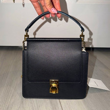 Polène Numéro Sept Mini in black italian calfskin leather, excellent condition picture