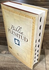 BIBLIA DE ESTUDIO PLENITUD REINA VALERA 1960 TAPA DURA HARDCOVER CON INDEX picture