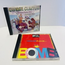 George Clinton – Greatest Funkin' Hits CD 1996 & Parliament's Greatest Hits 1984 picture