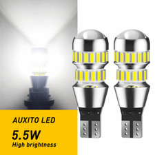 2x AUXITO 921 912 LED Reverse Back up Light Bulb 3000LM 6000K Super White T15 picture