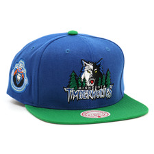 Mitchell & Ness Minnesota Timberwolves NBA hat / cap adjustable snapback picture