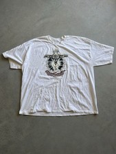 Gildan White Tool Band Crucifix Graphic T-Shirt Rock & Pop Music Tee picture