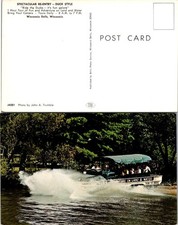 Spectacular Re Entry Duck Style Wisconsin Dells Postcard J4281 Photo Trumble picture