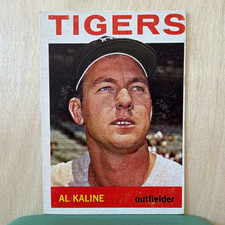 Topps 1964 Topps Al Kaline Detroit Tigers #250 Base Set Baseball Card picture