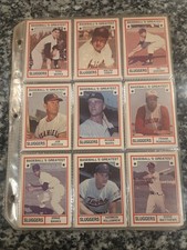 1982 TCMA BASEBALL COMPLETE SETS 135 CARDS ROY GREATEST SLUGGERS PITCHERS MINT picture