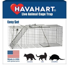 Havahart 1085 Large 1-Door Trap for Armadillos, Cats, Groundhogs, Opossums picture