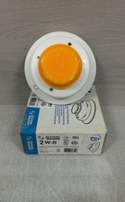 LOT 2PCS. SYSTEM SENSOR 2W-B 2WIRE PLUG-IN PHOTOELECTRIC W/ BASE SMOKE DETECTOR picture