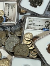 $59 MYSTERY GRAB BAG Silver Coins, PCGS & NGC Graded Coins And 100 +Years Old picture