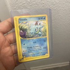 Pokémon TCG Totodile Expedition Base Set 134/165 Common Card picture