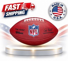 Wilson The Duke Authentic NFL Game Football Full Size Leather Made in USA picture