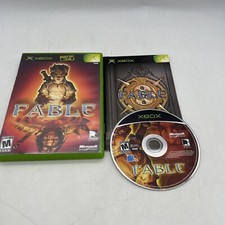 Fable (Microsoft Xbox, 2004) Black Label Complete W/ Manual CIB Tested picture