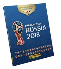 Rare Panini FIFA World Cup Russia 2018 Blue Hardcover Sticker Album  picture