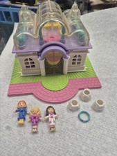 Bluebird Polly Pocket 1994 Light-Up Bridal Salon Playset - Nearly Complete* picture