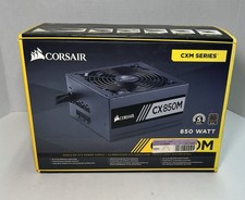 Corsair CX850M 850W Semi Modular ATX Power Supply Tested w/ Box•• picture