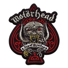 Motorhead Patch Metallic Ace of Spades Embroidered Iron picture
