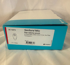 12 pc Coloplast SenSura Mio Flex 12274 2-Piece Ostomy Pouch Transparent picture