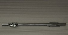 Indian Motorcycle Chrome Shift Linkage-NOS. 10 3/4” Long Arrow - New Old Stock picture