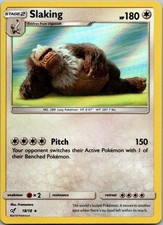 Slaking 18/18 Detective Pikachu Holofoil NM picture