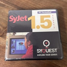 VINTAGE -Syquest SyJet 1.5 Gigabyte PC Formatted Media Storage Disc NOS SEALED picture