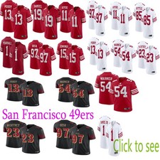 Men's 49ers Player Game Stitched Jersey NWT picture