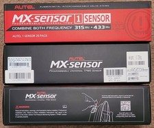 Autel TPMS MX-Sensor 315MHz & 433MHz Programmable Universal Rubber 20 Pack New picture