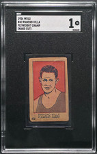 1926 W512 Pancho Villa (Ville) #42 Boxing Champ Hand Cut SGC 1  - 100 Years picture