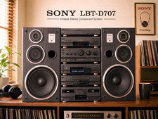 SONY LBT-D707 🌈RaReST🌈 Complete Vintage Stereo Component System picture