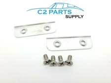 1963-1975 C2 C3 Corvette Convertible Top Rear Window Strap Retainer w/Screws picture