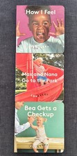 Lovevery Board Books Lot of 3 How I Feel Max and Nana Bea's Check up picture