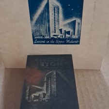 Vintage Curtis Hotel Minneapolis MN Art Deco Letterpress Printing Block 4x3 picture