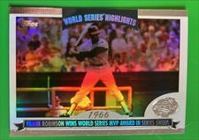 2004 Topps #WS-FR Frank Robinson World Series Highlights  *JBCARDS* 18.3 picture