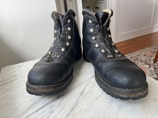 VTG Limmer Handmade Leather Boots Vibram Men's Sz 12(?) Norwegian Welt picture