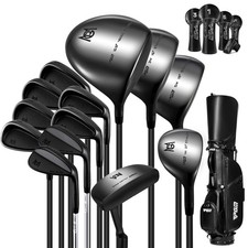 PGM Men's 19 Piece Complete Golf Club Set Right Hand Regular Graphite Shaft Bag picture