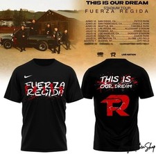 Fuerza Regida 2026 This Is Our Dream Stadium Tour T-Shirt S to 5XL 3D  PA891 picture