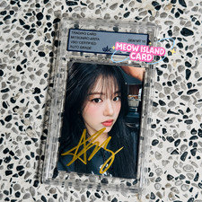 Ahn Yujin Signed 3 Inch Photo IVE Kpop Korean Star Collectible Gift For Fans picture
