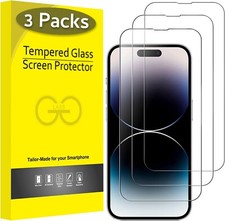 3X Tempered Glass Screen Protector For iPhone 18 17e 16e 15 14 13 12 11 Pro Max picture