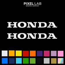 2x Honda Logo Vinyl Decal Sticker – Car, Truck, Window, Racing, Motorcycle picture
