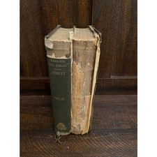Antique 1881 Thucydides Benjamin Jowett 2 Volume Set Oxford Clarendon Press picture