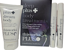 THISWORKS Sleep Plus + Body Treatments, (Dream Cream & Trouble Shooter) NIB picture