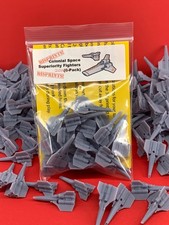 20x MISPRINTED Colonial Viper Space Fighters Wargame Miniatures picture