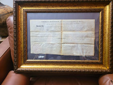 Thomas Jefferson Signed Presidential Document 1805- picture