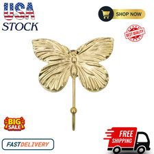 Mainstays Gold Butterfly Decorative Wall Hook....... picture