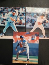 Three 8x10 Photos Authentic MLB License Stadium Merch - Ryan  Mattingly+ 80s-90s picture