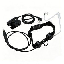 U94 PTT Tactical Throat Mic Headset Headphone for Kenwood TYT Baofeng UV-5R UV6R picture