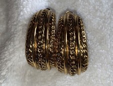 Vintage Erwin Pearl earrings,  new with Tag picture